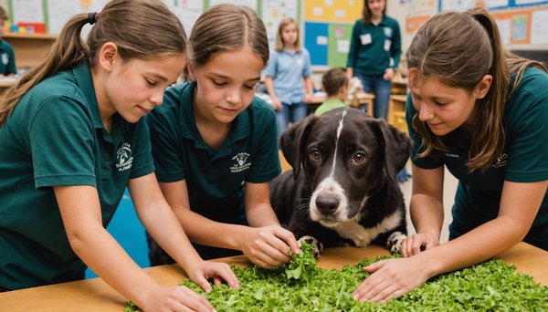Découvrez des techniques innovantes pour promouvoir le bien-être animal dans les écoles !